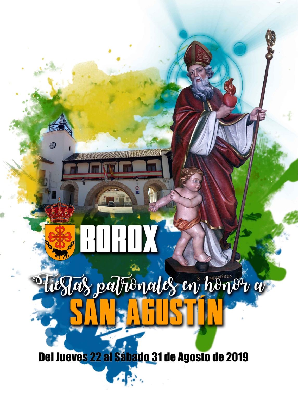 Fiestas patronales en honor a San Agustín 2019 Borox